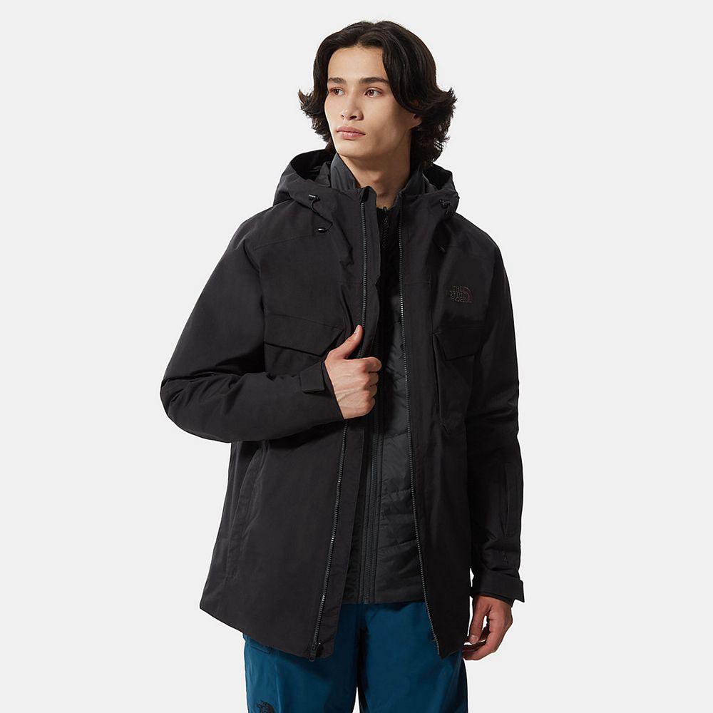 The North Face Fourbarrel Zip-In Triclimate® Ανδρικα Σακάκι - Μαυρα (YGXZ85703)